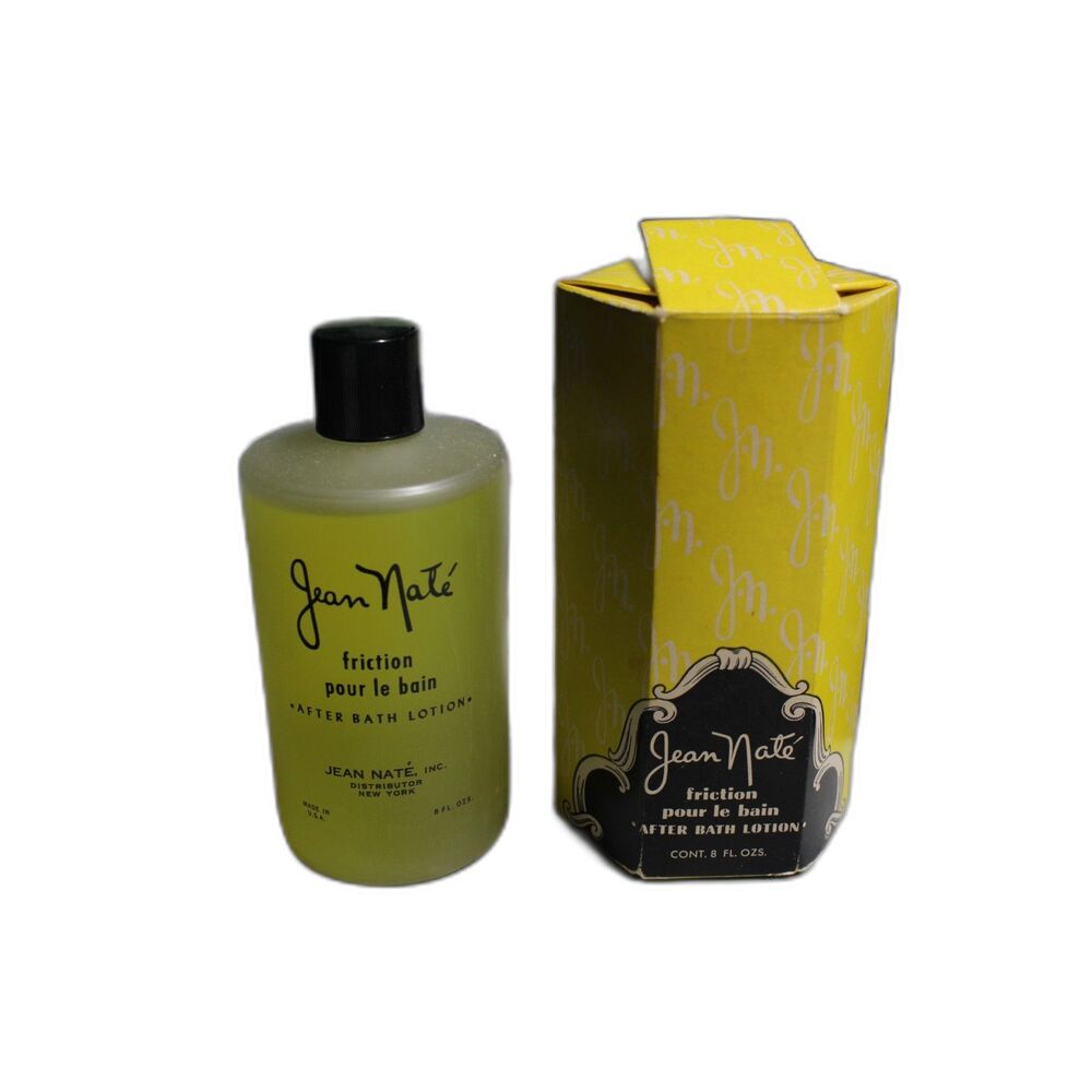 Jean Nate Friction Pour Le Bain After Bath Lotion 8 Fl Oz (New)